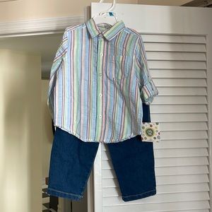 Little me 2 piece outfit